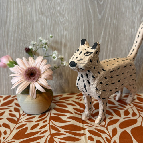 ペーパーマッシュアニマル ヒョウ